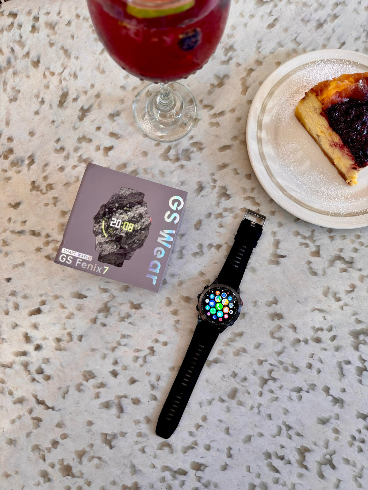 ⌚ RELOJ GS FENIX 7 REDONDO 🏔️⚙️