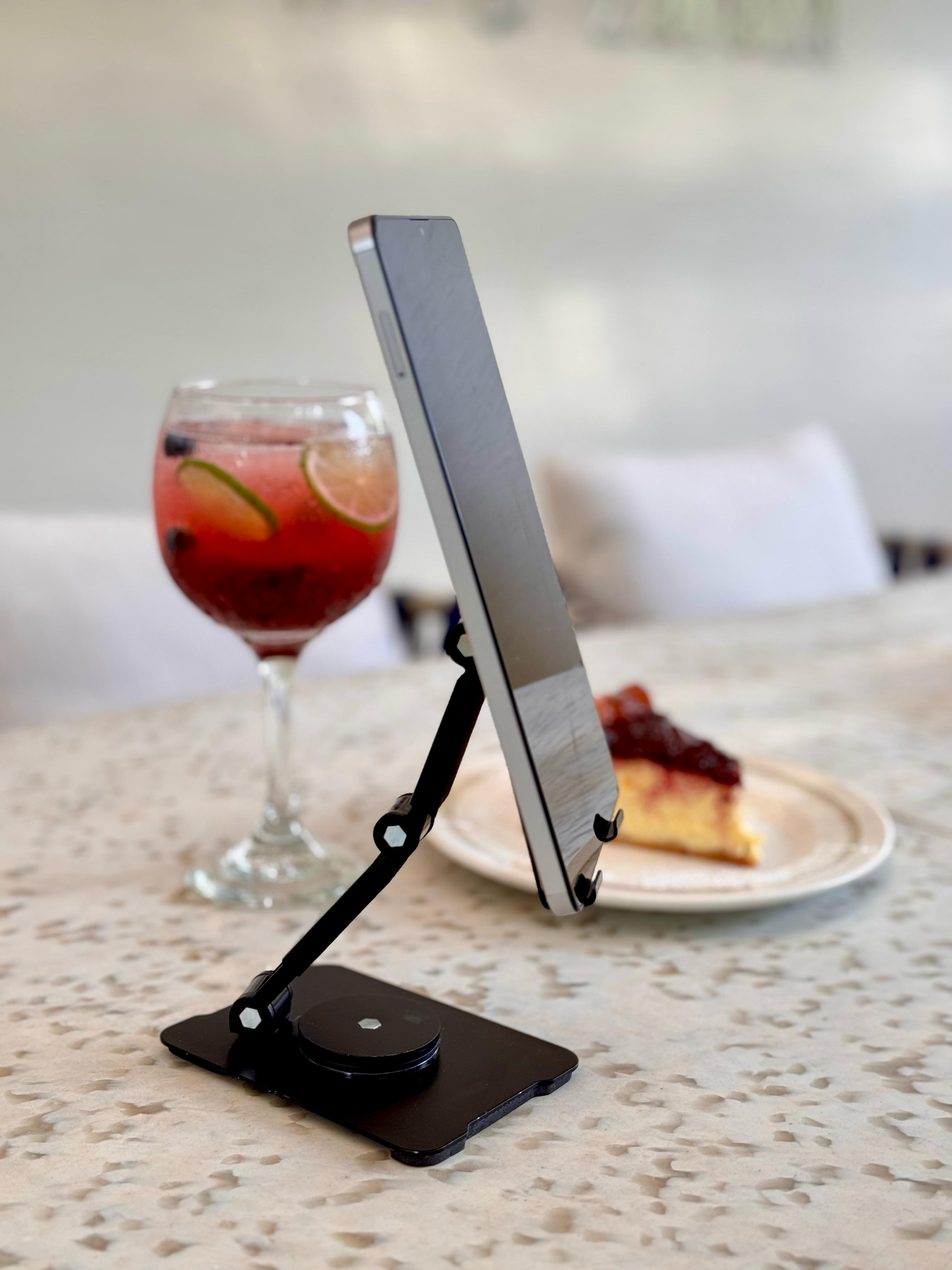 📱🔧 Soporte para Celular L-356 – Base Ajustable y Giratoria