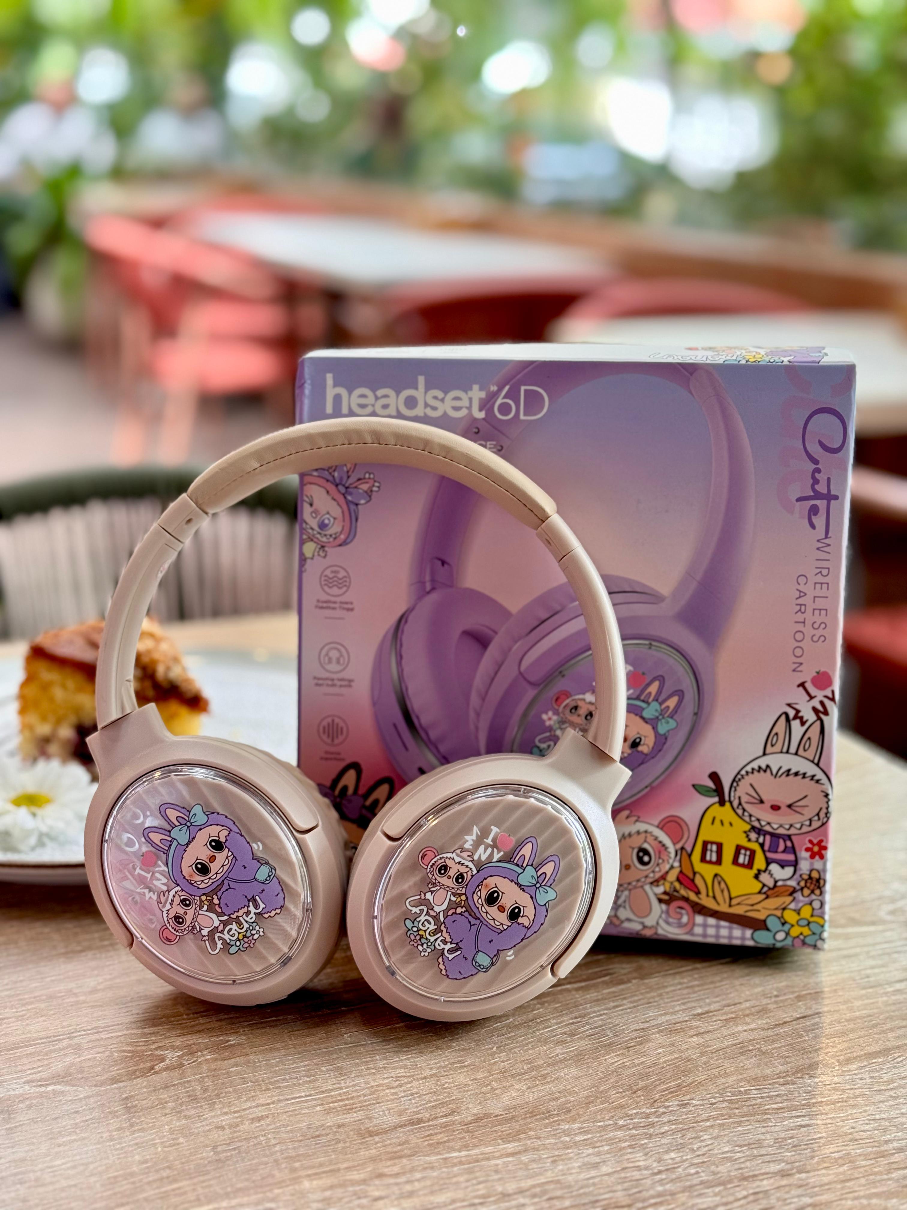 DIADEMA LABUBU MF010F 🎧✨  + Obsequio: cubo para proteger la carga