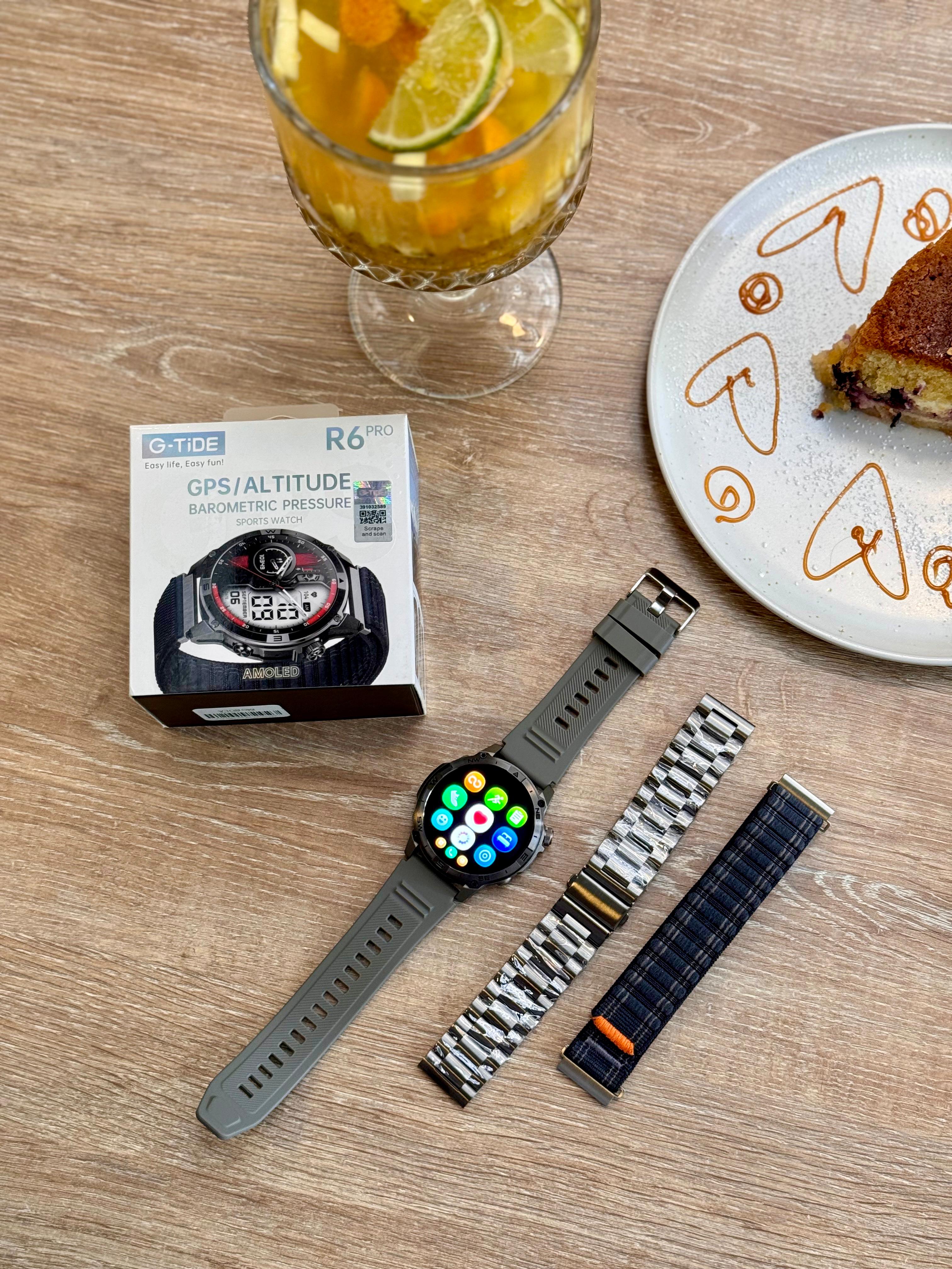 ⌚ RELOJ G-TIDE R6 PRO REDONDO ⚙️💎
