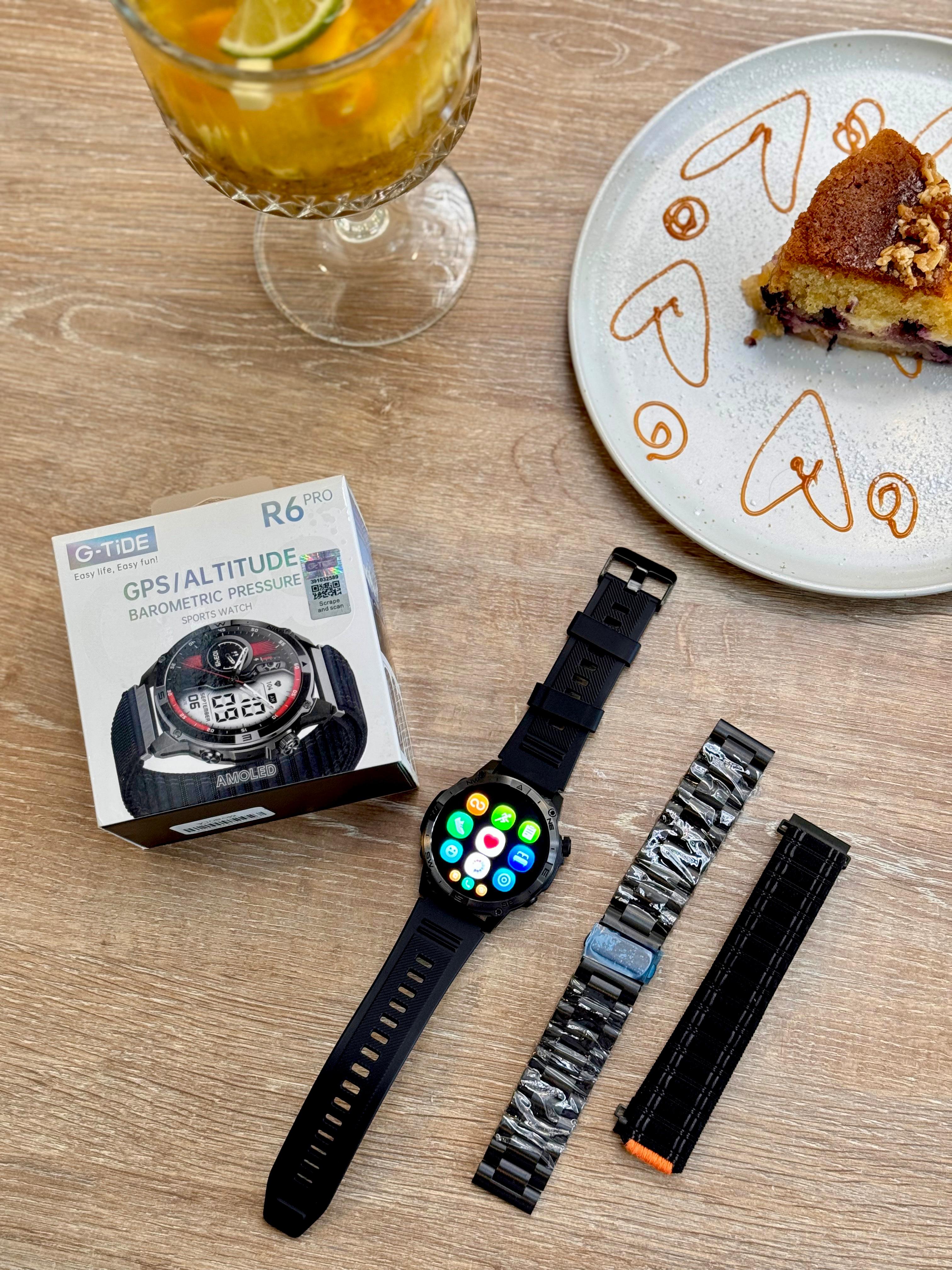 ⌚ RELOJ G-TIDE R6 PRO REDONDO ⚙️💎