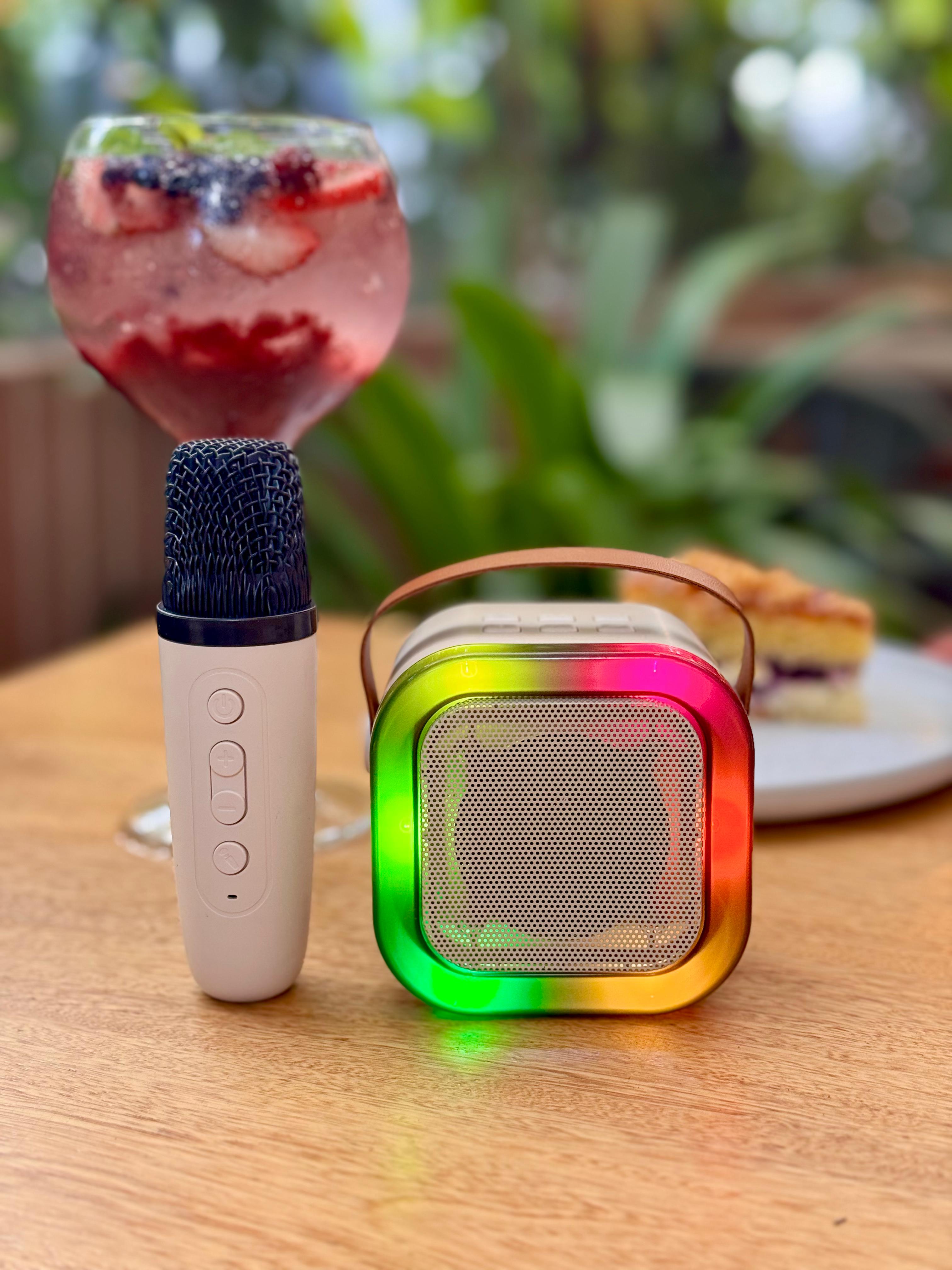 🎤✨ PARLANTE K12 CON MICRÓFONO INALÁMBRICO