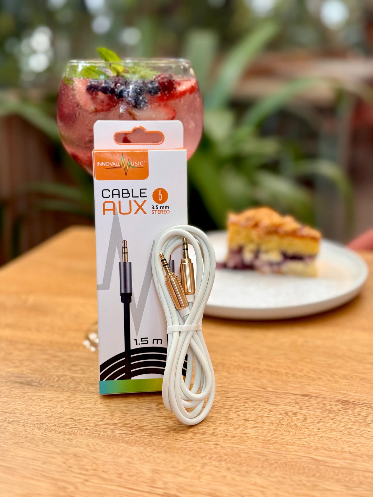 🔌 Cable AUX CBL-5/46 (3.5mm Stereo)