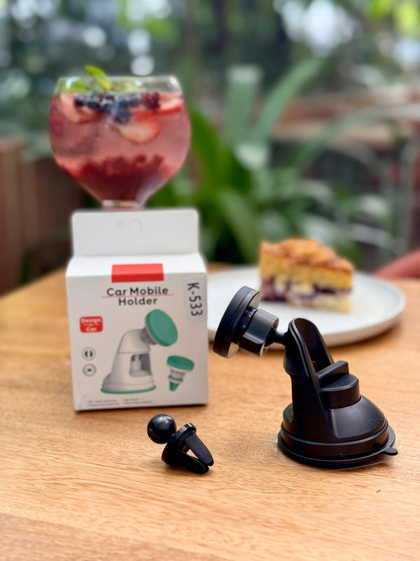 Soporte magnético K-533 para celular con ventosa