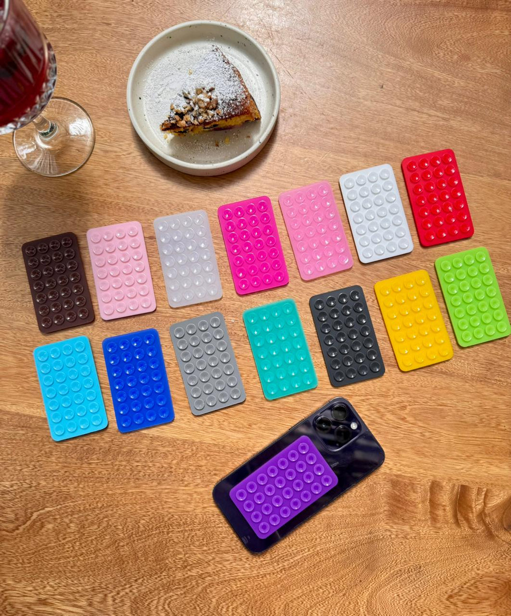 📱 Soporte Adhesivo de Silicona con Ventosas para Celular