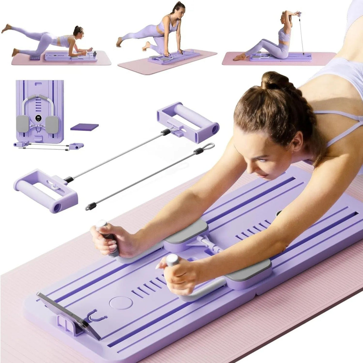 Tabla de pilates ejercicios multifuncionales pegable