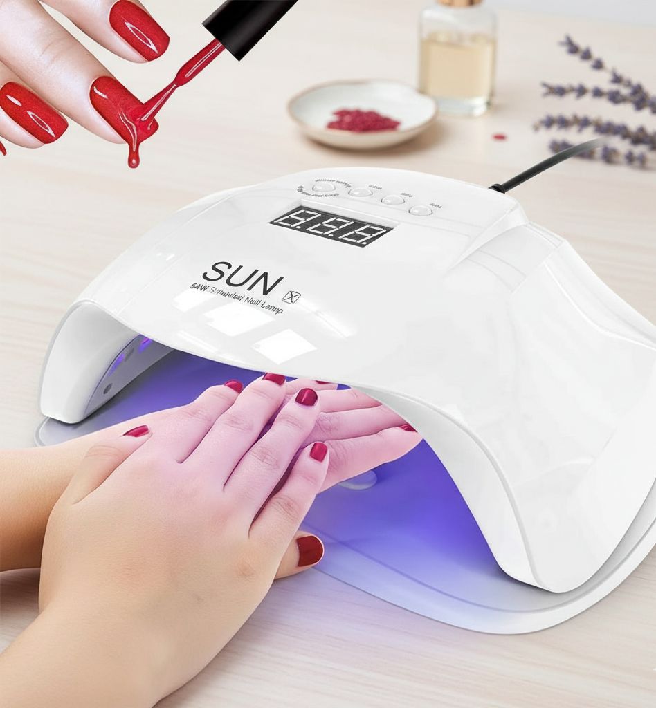 Lámpara Profesional para Uñas SUNX- Tecnología UV/LED de Alta Eficiencia