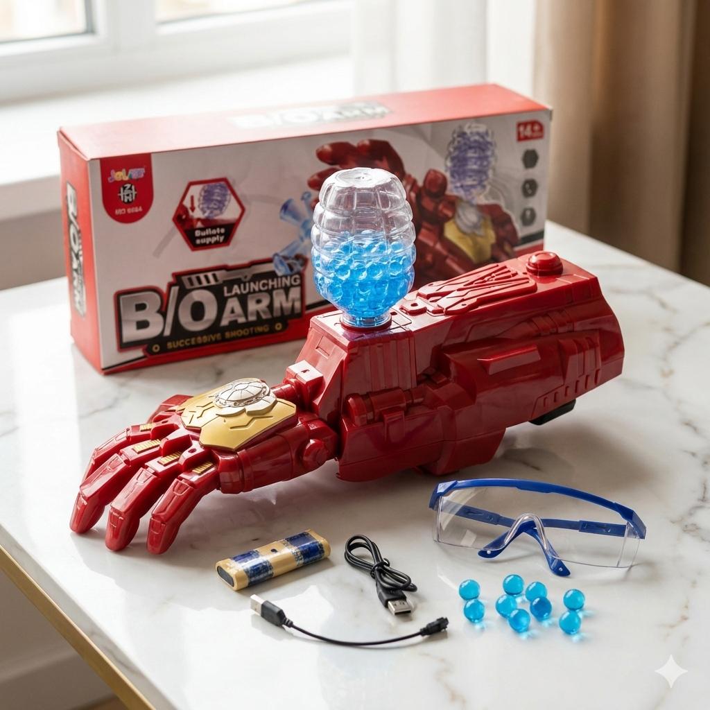 Guante hidrogel  Eléctrico Estilo Iron Man