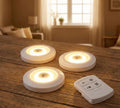 Set de 3 Luces LED con Control Remoto – Iluminación práctica y moderna