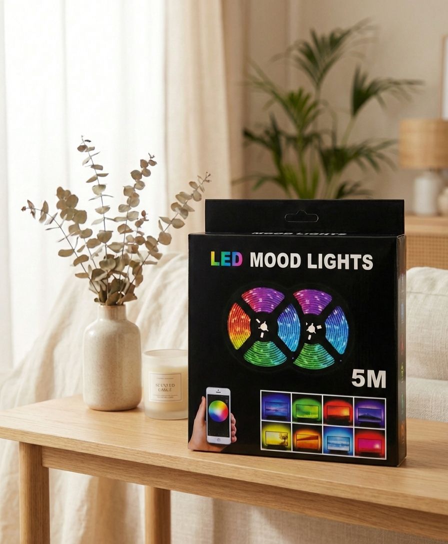 Cinta LED RGB 5M con Control Remoto y Conexión USB