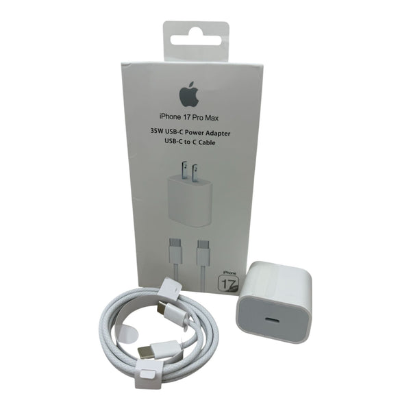 🔌 CARGADOR 35W + PROTECTOR COMPLETO 🎁