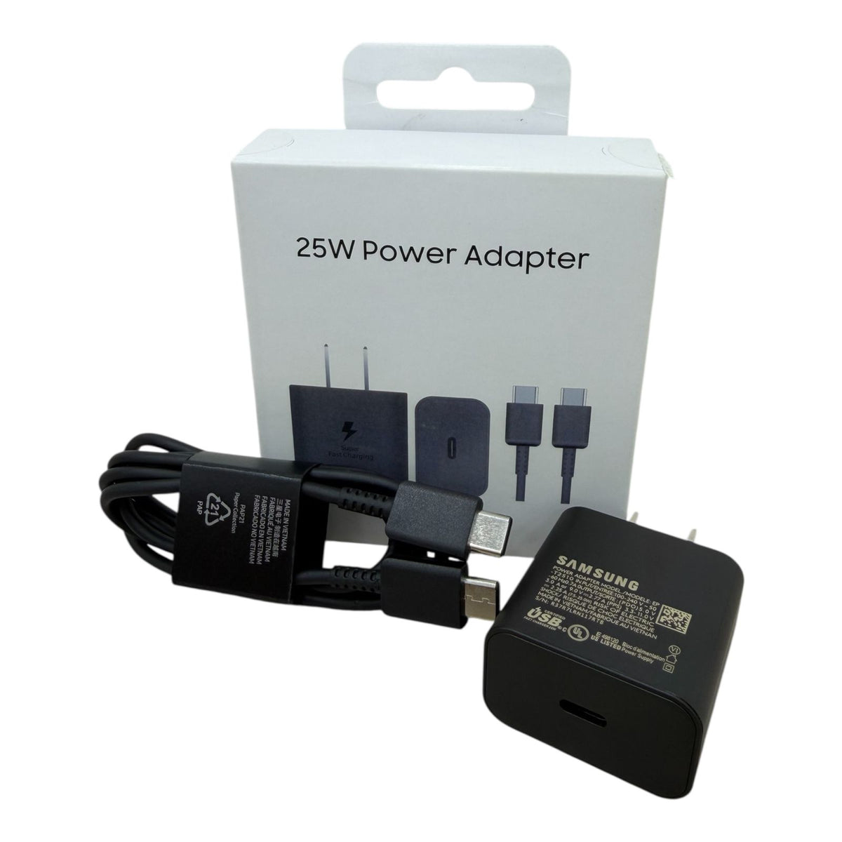 🔌 Cargador Completo Samsung 25W (Super Fast Charging)