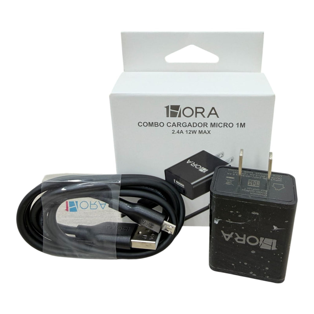 Cargador 1Hora GAR124 Micro USB V8 12W