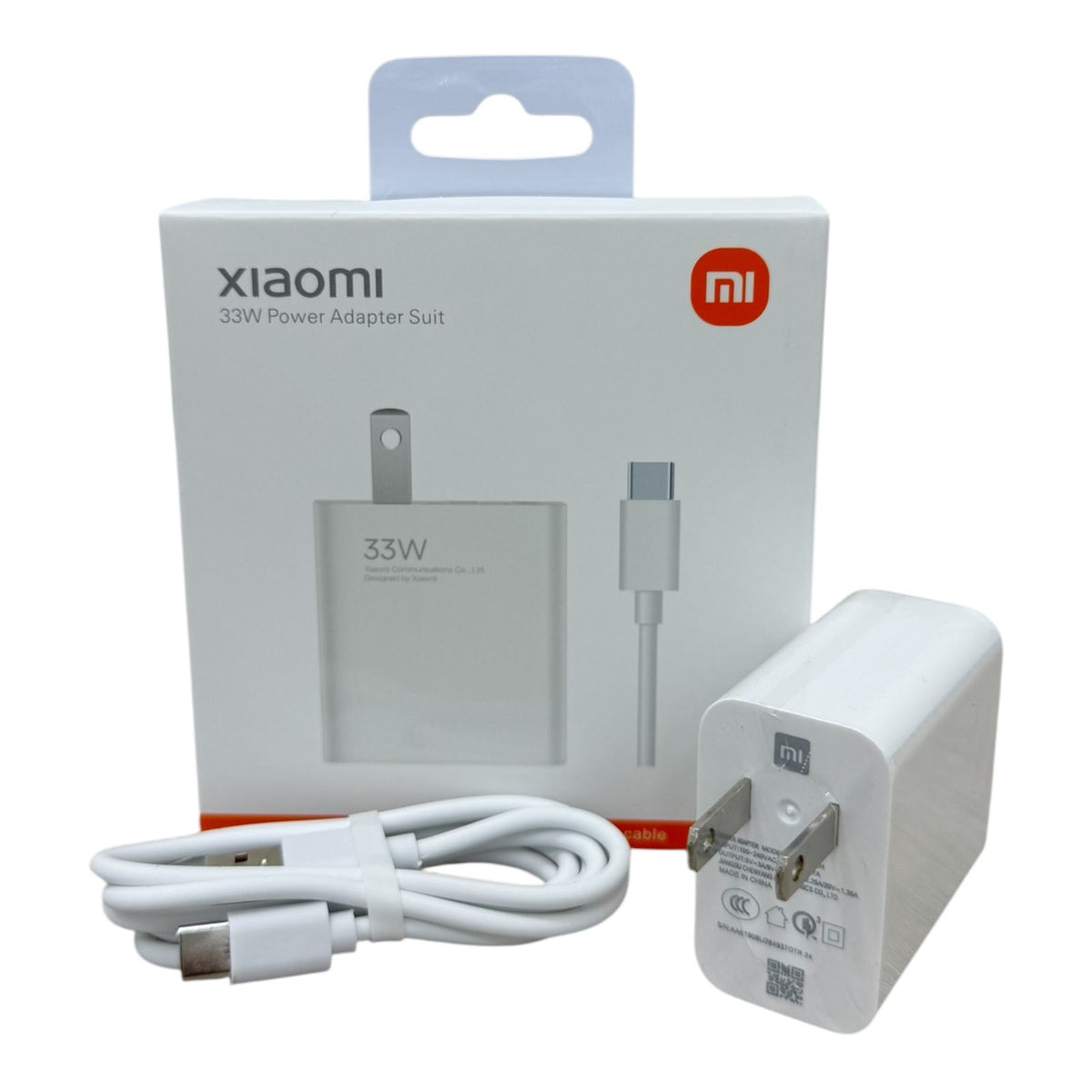 🔌 Cargador Xiaomi 33W (Carga Rápida)