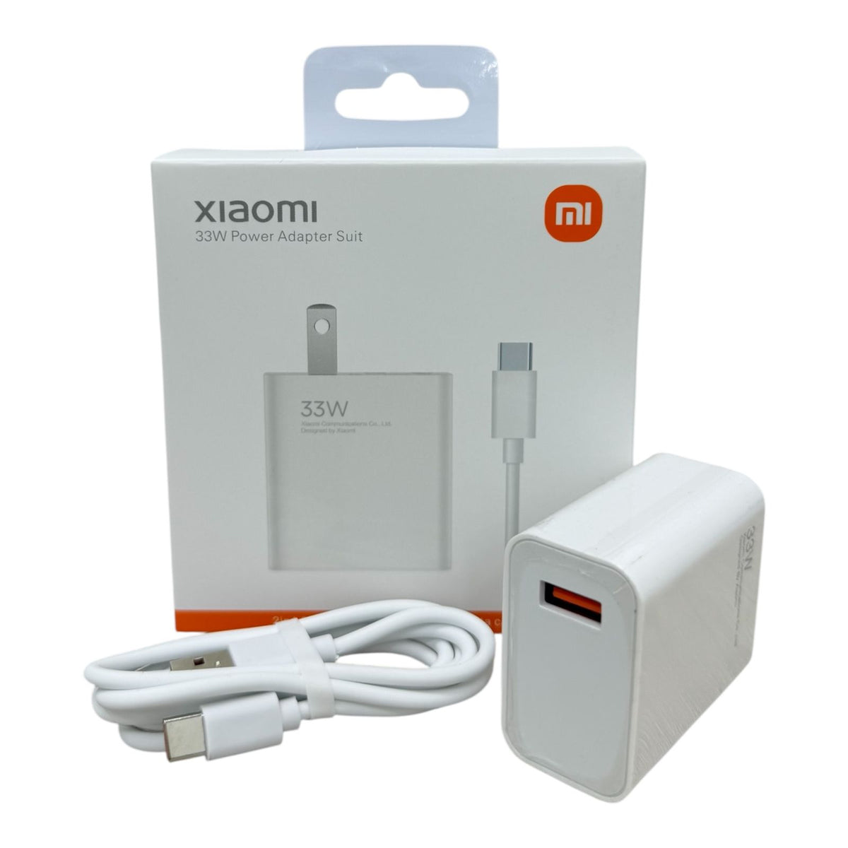 🔌 Cargador Xiaomi 33W (Carga Rápida)