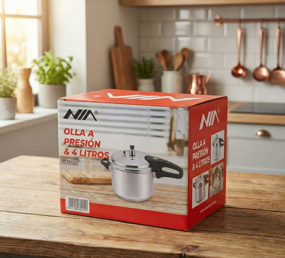 Olla de Presión NIA - 4 LITROS
