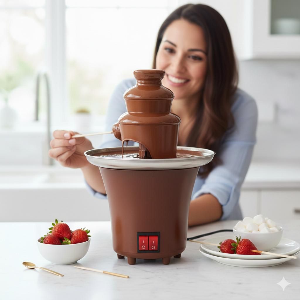 Fuente de Chocolate de 3 Niveles