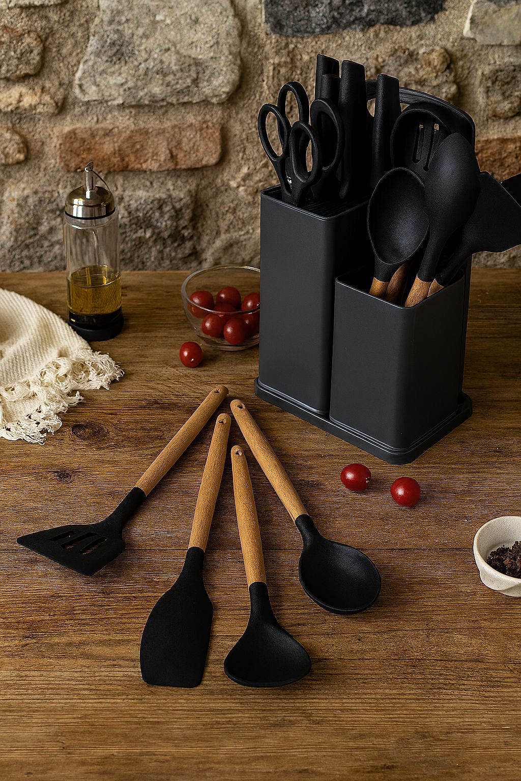Set de Utensilios de cocina MULTICOLOR GRANDE