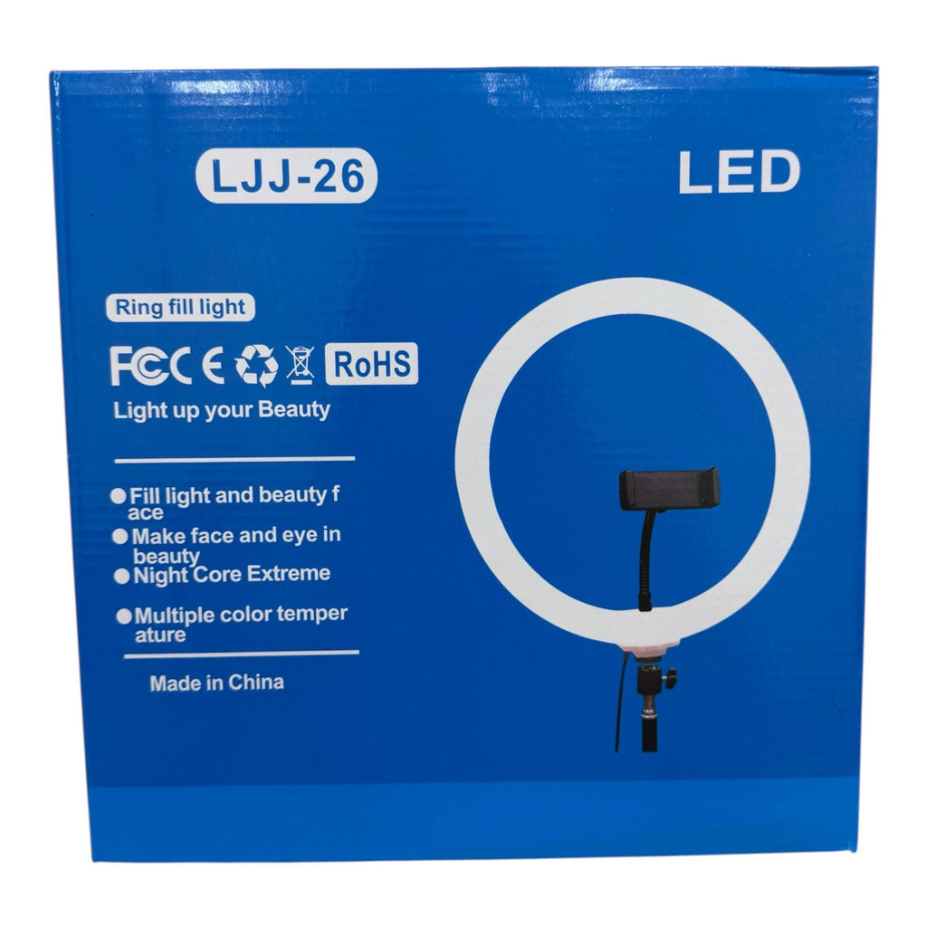 AROS DE LUZ LED CON TRÍPODE – ILUMINACIÓN PROFESIONAL