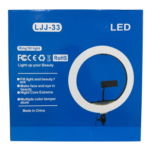 AROS DE LUZ LED CON TRÍPODE – ILUMINACIÓN PROFESIONAL