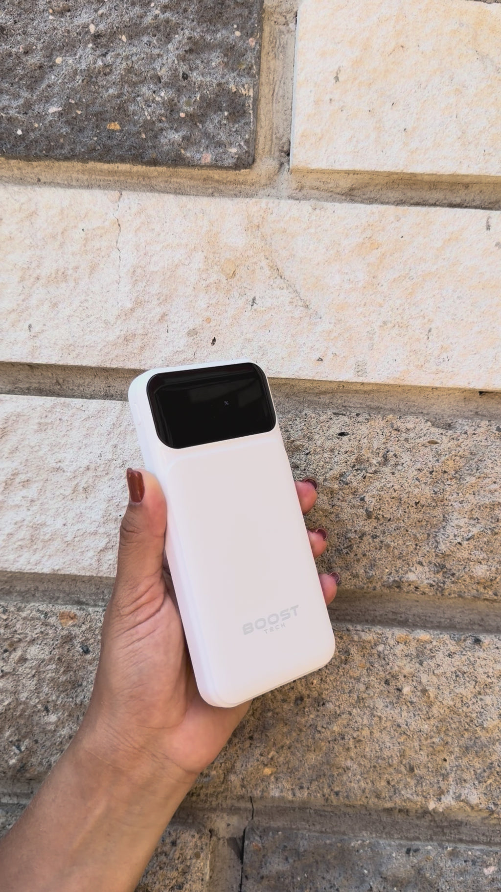 Power Bank Boost Tech 13000mah 5 En 1 Con Pantalla Digital