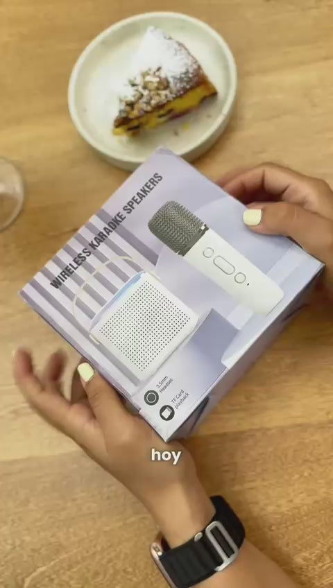 🎤🔊 PARLANTE Y1 KARAOKE CON MICRÓFONO INALÁMBRICO 🔊🎤