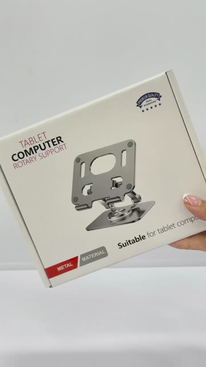 📱📲 Soporte para Tablet S955 – Base Ajustable y Giratoria
