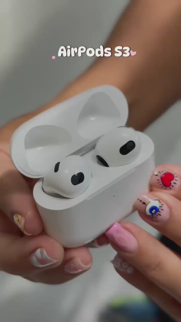 AIRPODS 3 GENERACIÓN 🎧✨  + Obsequio: Silicon Case con interior de gamuza