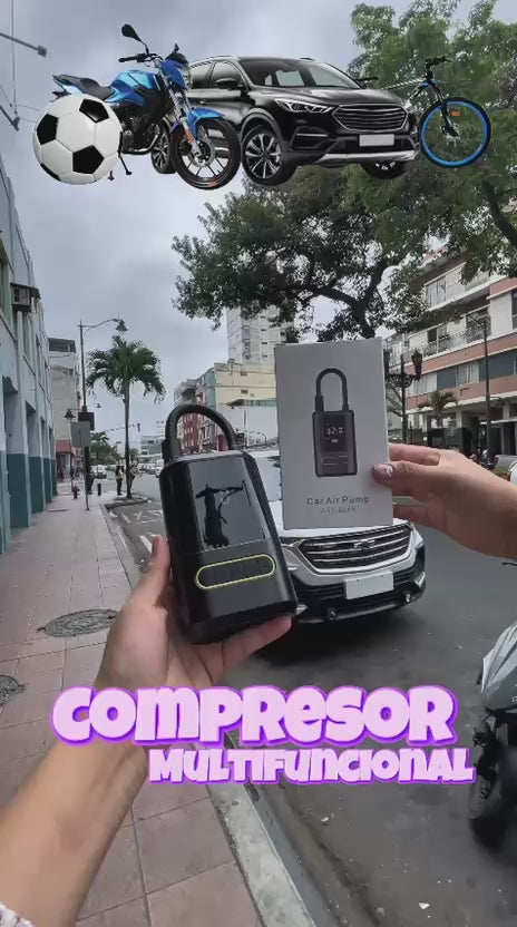Compresor de llantas