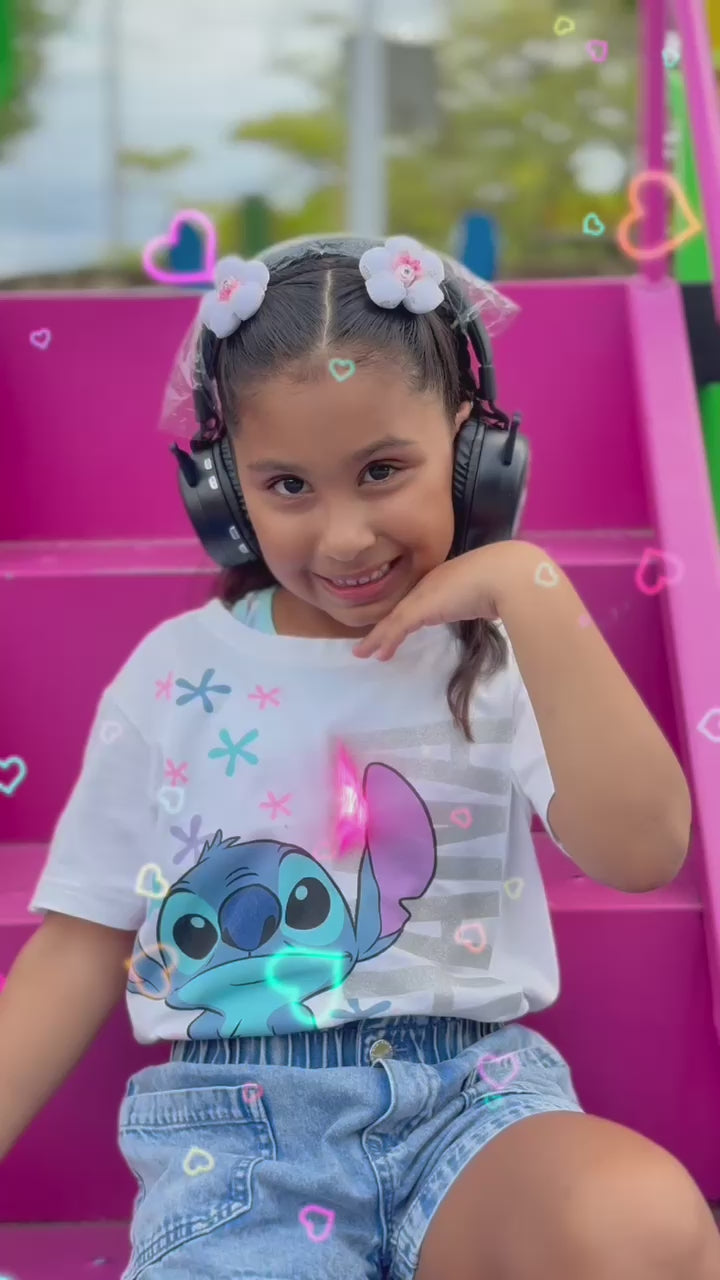 DIADEMA KR- CON DISEÑOS ANIMADOS EN RELIEVE 🎧✨  + Obsequio: cubo para proteger la carga